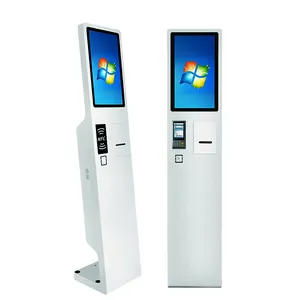 Auto encomenda pos soluções 21.5 polegadas tela de toque capacitiva auto-encomenda kiosks para restaurantes