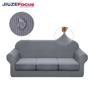 Elastic 100% polyester 3 Seater Cushion Cover Sofa Cover Slipcover for Living Furniture Covers