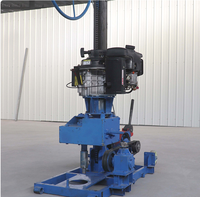 Matériel de forage extérieur à essence 6.6KW/7.5KW/11KW petit appareil de forage de puits d'eau détachable