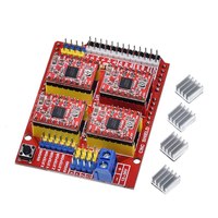 Nouvelle machine de gravure cnc shield v3/imprimante 3D/+ carte d'extension de pilote 4 pièces A4988