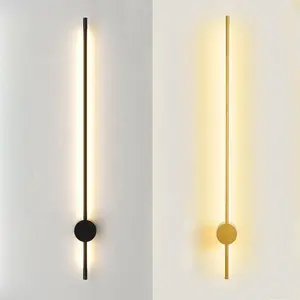wandlamp indoor minimalistische Suppliers-Moderne Minimalistische Led Bed Wandlamp Decoratieve Indoor Metalen Wandlamp
