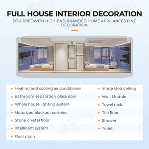 Zcamp K6, наружный экологичный дом, роскошный капсула, капсула, гостиничный капсульный номер, сборный яблочный дом, контейнерный дом - Product Image 5