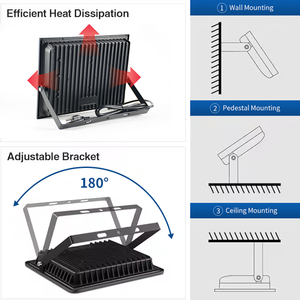 Projecteur LED mural à changement de couleur contrôlé par application - Design moderne, étanche IP66, dimmable pour l'éclairage de fête et de <span class=keywords><strong>scène</strong></span> - Product Image 3