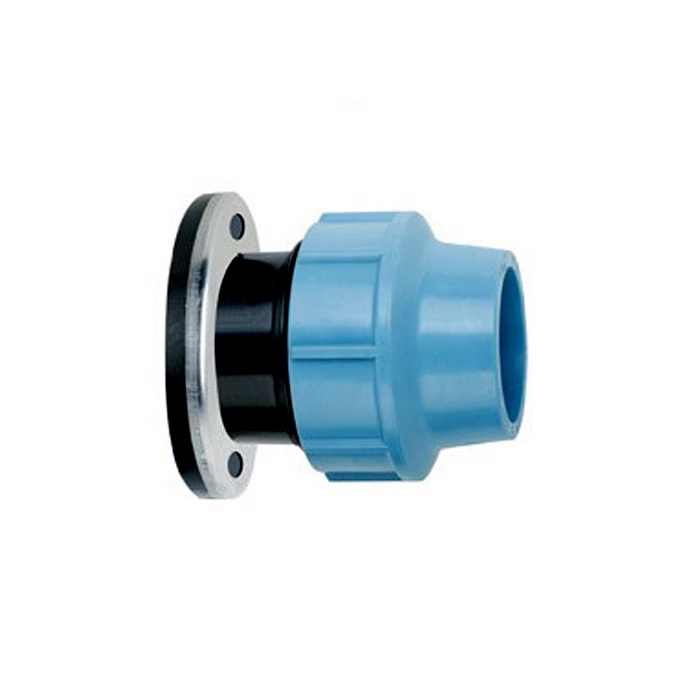 China PN16 PP Compression pipe Fittings end plug for water supply