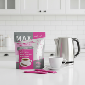Luxe <span class=keywords><strong>Max</strong></span> Curve Slim Caffè con L-Glutatione e Collagene, Gusto Neutro, Confezione in Bustina, Integratori Alimentari, Grado Alimentare, Brucia Grassi - Product Image 6