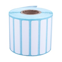 Rollo de Etiquetas Térmicas Adhesivas de Alta Calidad, Certificadas ISO9001, Resistentes al Agua, para Transferencia de Códigos de Barras en Supermercados y Tiendas de Comestibles