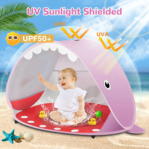 <span class=keywords><strong>Tente</strong></span> de plage pop-up instantanée personnalisée avec piscine, abri pare-soleil ultra-léger pliable, <span class=keywords><strong>tente</strong></span> de plage pour bébé, pique-nique, <span class=keywords><strong>tente</strong></span> de jeu intérieure - Product Image 3