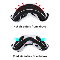 Lunettes de motocross avec monture en TPU, anti-vent, lunettes de sport pour moto, équipement de conduite pour hommes