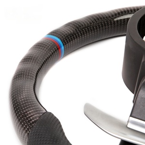 Tay lái bằng sợi carbon thực sự hiệu suất cao cho E46 M3 E90 3 Series xử lý tốt hơn và thoải mái - Product Image 5