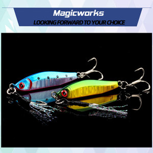 Señuelo de Pesca Metálico Newbility <span class=keywords><strong>Magic</strong></span> Works, 12g 18g 30g 40g, Señuelos de Pesca de Agua Salada de Hundimiento - Product Image 6
