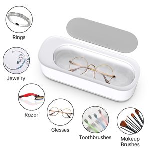 New Intelligent Electric Portable Household Multi-Function 46kHz Stainless Steel Ultrasonic Cleaner 350ml Capacity Digital <b>Timer</b> - Product Image 2