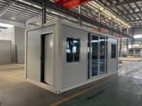 Maison conteneur pliable sur mesure, isolée, étanche, préfabriquée, pour dortoir, à déploiement rapide pour chantier