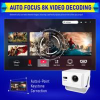 Nouveau style 2026 – Projecteur LED portable hy320 max à courte focale 1028P, 400 Lumens, Android 14 – Projecteur HY320 Max