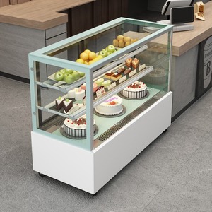 <span class=keywords><strong>Congelador</strong></span> Exhibidor de Pasteles con Puerta Corredera Frontal, Enfriador de Exhibición Refrigerado por Aire, Congeladores Exhibidores - Product Image 3