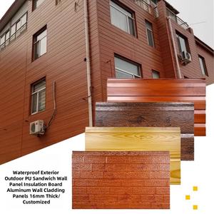 แผงแซนวิชแผงโลหะฉนวนกันความร้อนมีความหนาแน่นสูงทนต่อน้ำมาตรฐาน CE ISO - Product Image 5