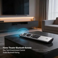Control Remoto Infrarrojo Inalámbrico para Televisor Inteligente con Voz, para Televisor LCD Inteligente, Android TV Box, OEM, ODM, Fábrica de Origen, Carcasa con Logotipo Personalizado, Teclado