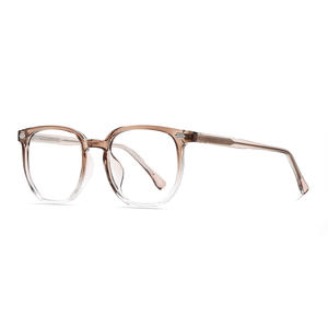 Gafas ovaladas de estilo coreano con filtro de luz azul para mujer, montura completa TR90, lentes planas, lentes de PC, número de pieza 2003 - Product Image 1