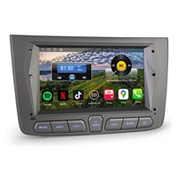 Reproductor Multimedia para Auto Erisin ES6630M de 7 Pulgadas con Pantalla IPS Android 14.0, DAB, DSP, 4G, Carplay Inalámbrico para Alfa Romeo Mito, Radio para Auto