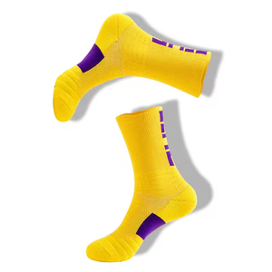Chaussettes de course en tissu éponge de haute qualité pour hommes et femmes, tube court, marathon, séchage rapide, résistantes à l'usure, chaussettes de sport en gros - Product Image 5