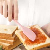 Résistant à la chaleur sans Bpa pâtisserie cuisson caoutchouc Silicone spatules antiadhésif Flexible grattoirs cuisson outil de mélange
