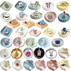 Nouveau Présentoir à Bijoux en Argent 925 avec Breloques Cœur, Coquillage, Pieuvre, Football, Perles de Tungstène, Château, Soleil, Baleine et Zircon - Product Image 1