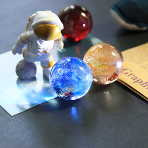 Cuentas Esmaltadas Coloridas Estrelladas, <span class=keywords><strong>Esfera</strong></span> Luminosa con Tema Espacial, Pequeña Lámpara Nocturna, Lámpara <span class=keywords><strong>de</strong></span> Mesa Creativa, Decoración <span class=keywords><strong>de</strong></span> Lujo, Regalos Navideños - Product Image 3
