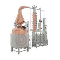 Réservoir de distillation d'éthanol d'équipement de distillation de whisky de pot de cuivre de haute qualité
