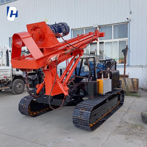 Yeni tip kırsal hidrolik Motor Spiral kazık sürücü fotovoltaik güneş kazık sürüş ekipmanları hidrolik kazık çakma makinesi - Product Image 2