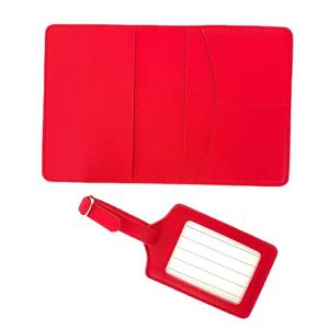 Titular de pasaporte de PU multitarjeta de estilo minimalista al por menor cubierta de etiqueta de equipaje de vuelo Multicolor Uso de tarjeta de visita Simple - Product Image 5