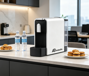Nouvelle machine à café à capsules Abbolife 19 bars 1200W avec réservoir d'eau amovible et bac à capsules, fonction ERP pour une économie d'énergie - Product Image 5