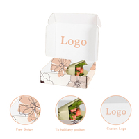 Caja de Cartón Corrugado con Logotipo Personalizado para Envíos de Plantas Vivas, Caja de Embalaje para Suculentas y Flores
