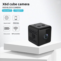 HIKECAM Kamera Web Mini Penglihatan Malam Sensor CMOS Deteksi Gerakan WiFi Mendukung Perekaman Video MicroSD Pabrik