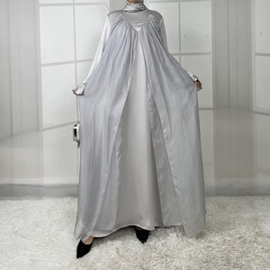 New style fashionable long dress, long <strong>robe</strong>, patchwork, flowing, bowknot, Muslim costume