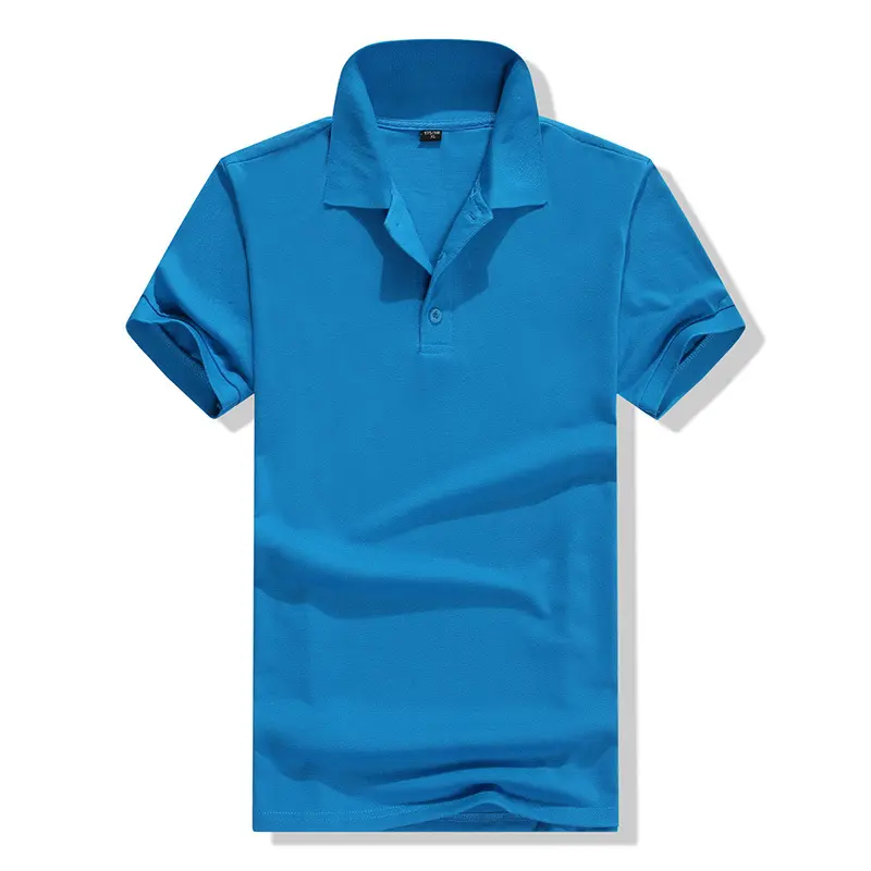 Camiseta personalizada para hombre, Polo con logotipo bordado o impreso, tenis, Golf, fábrica, venta al por mayor