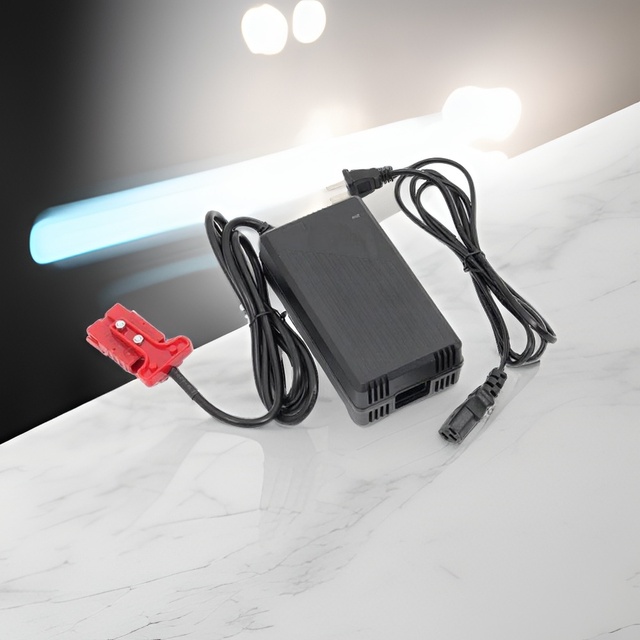Scooter Battery Charger Electric Motorcycle Charger Lithium Scooter Charger Portable Scooter Ch (18650 Rechargeable Battery