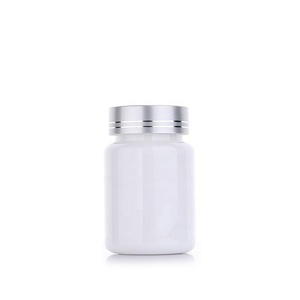 Trắng Pet Nhựa Chai Thuốc 100Ml 250Ml 200Ml Công Suất Vít Cap Thuốc Viên Nang Vitamin Container Rỗng Cho Chất Lỏng Sử Dụng - Product Image 1
