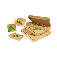 Boîte d'emballage pour pizza en papier personnalisée, écologique, vide, rectangulaire, carrée, octogonale, 12 pouces, 14 pouces, 16 pouces