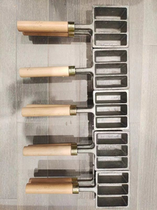 1kg 2kg 3kg Kunden spezifisches Aluminium Kupfer Blei Barren Form Sau Form Gusseisen Gussstahl - Product Image 2