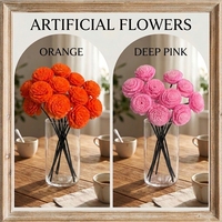 Fleurs artificielles écologiques en bois Sola personnalisées pour diffuseurs, disponibles en gros, pour la décoration intérieure, la fête des Mères et les mariages