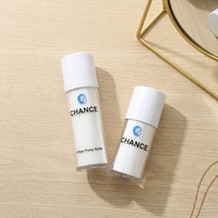 Flacon pompe airless vide en acrylique 15ml 30ml 50ml, couleur personnalisée, avec mécanisme rotatif, pour sérum et lotion cosmétique