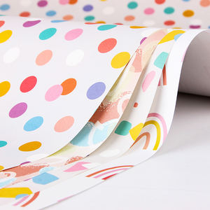 Vente en gros de rouleaux de mouchoirs d'anniversaire de haute qualité série anniversaire emballage rouleau de papier d'emballage artisanat supérieur - Product Image 5