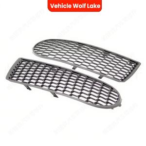 Biseles de luces antiniebla para VW Beetle 2006, cubiertas de rejilla ABS, lado izquierdo y derecho - Product Image 2