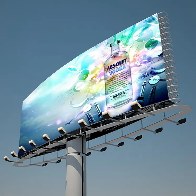 Outdoor Advertising Steel Billboard Structures For Sale Price