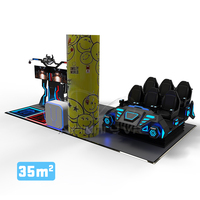 Jeux d'arcade de zone de jeu d'intérieur de réalité virtuelle d'infini VR parc à thème du cinéma VR de simulateur de réalité virtuelle de VR 9d à vendre