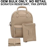 Sac à langer multifonctionnel personnalisé OEM avec poches isothermes, sangles de poussette, sac de voyage pour maman et papa