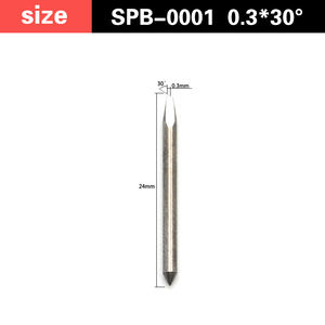 Lames de couteau de découpe pour traceur Mimaki, outils de fraisage et de gravure <span class=keywords><strong>SPB</strong></span>-0007, <span class=keywords><strong>SPB</strong></span>-0003, <span class=keywords><strong>SPB</strong></span>-0005, <span class=keywords><strong>SPB</strong></span>-<span class=keywords><strong>0030</strong></span>, <span class=keywords><strong>SPB</strong></span>-0006, <span class=keywords><strong>SPB</strong></span>-0001 - Product Image 2