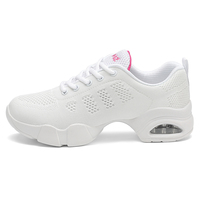 Chaussures de danse professionnelles unisexes respirantes avec empeigne en mélange, semelle en PU à coussin d'air, légères, antichoc, pour la compétition, fabriquées en Chine