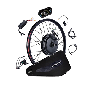 Kit de conversion VAE Mtx Wheel 3000W 5000W 2000W avec contrôleur intelligent, <span class=keywords><strong>moteur</strong></span> de moyeu avant LED à commande rotative pour vélo électrique - Product Image 1