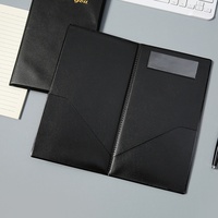 Porte-menu en cuir PU personnalisé, restaurant, aimant puissant, porte-reçus, porte-billets, porte-factures