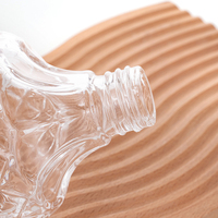 Bouteille diffuseur de parfum ronde de 200 ml avec logo personnalisé, fabrication en gros pour la chambre à coucher